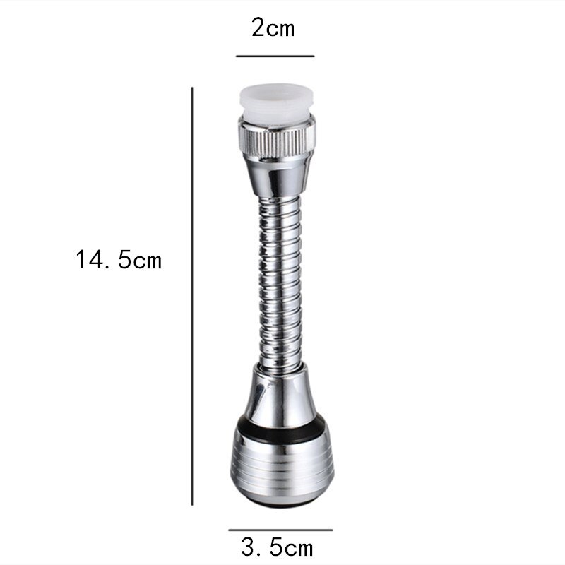 Boquilla filtro para grifo burbujeador de la llave Acero inoxidable 360 grados giratorio ahorro de agua grifo cocina accesorios de cocina