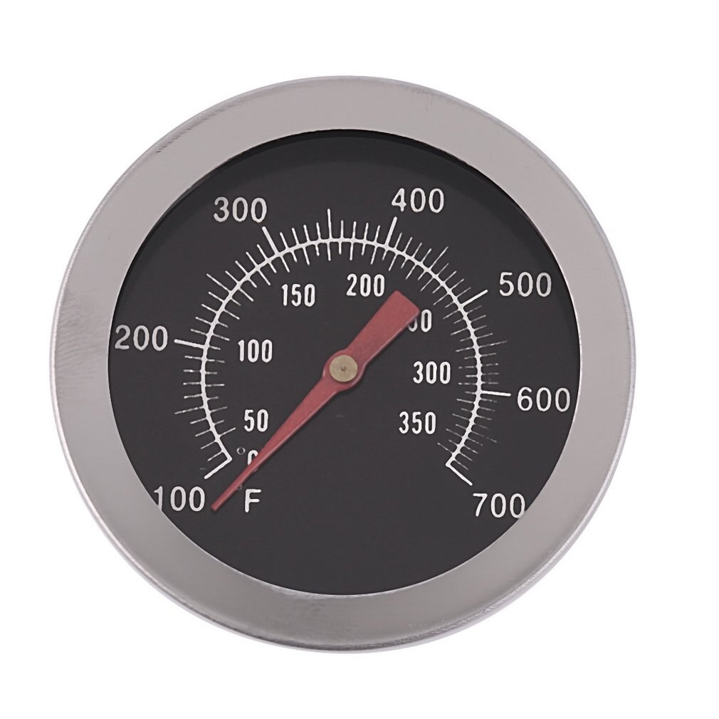 In Acciaio Inox Forno Termometri BARBECUE Fumatore Pit Grill Bimetallico Termometro Temp Gauge Con Dual Gage 500 Gradi di Cottura Strumenti: Default Title