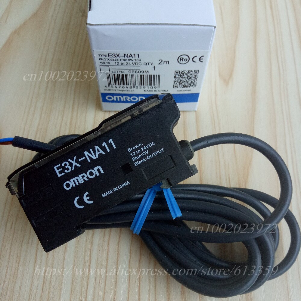 E3X-NA11 NPN Omron Optical Fiber Amplifier Sensor Photoelectric Sensor Warranty for One Year