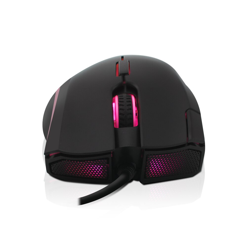 Delux M625 RGB Wired Gaming Mouse Ergonomic 7D 24000 DPI Adjustable Mause USB Optical Computer Backlight Game Mice For PC Laptop