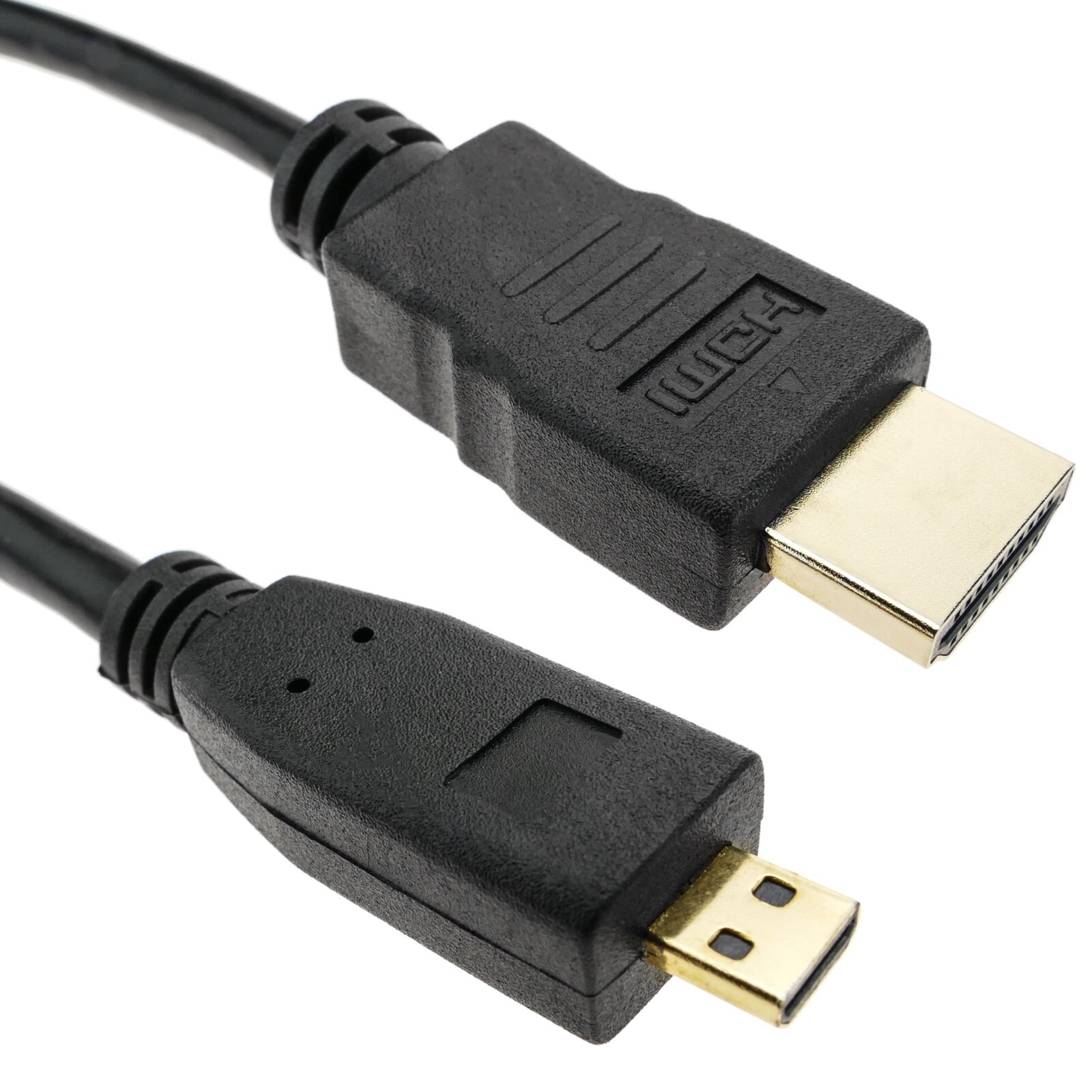 BeMatik - Cable HDMI tipo A 1.4 macho a HDMI tipo D macho de 3 m