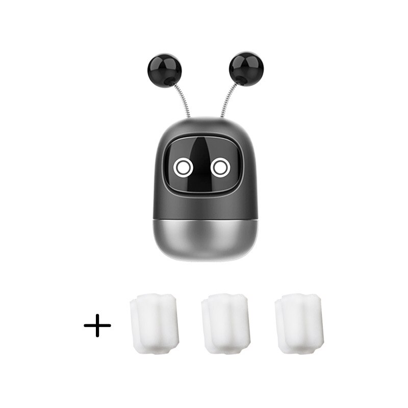 Søt robot bil luftfriskere luft aromaterapi tilstand klipp diffusor automatisk luftventil klips jente karosserier bil parfyme: 4