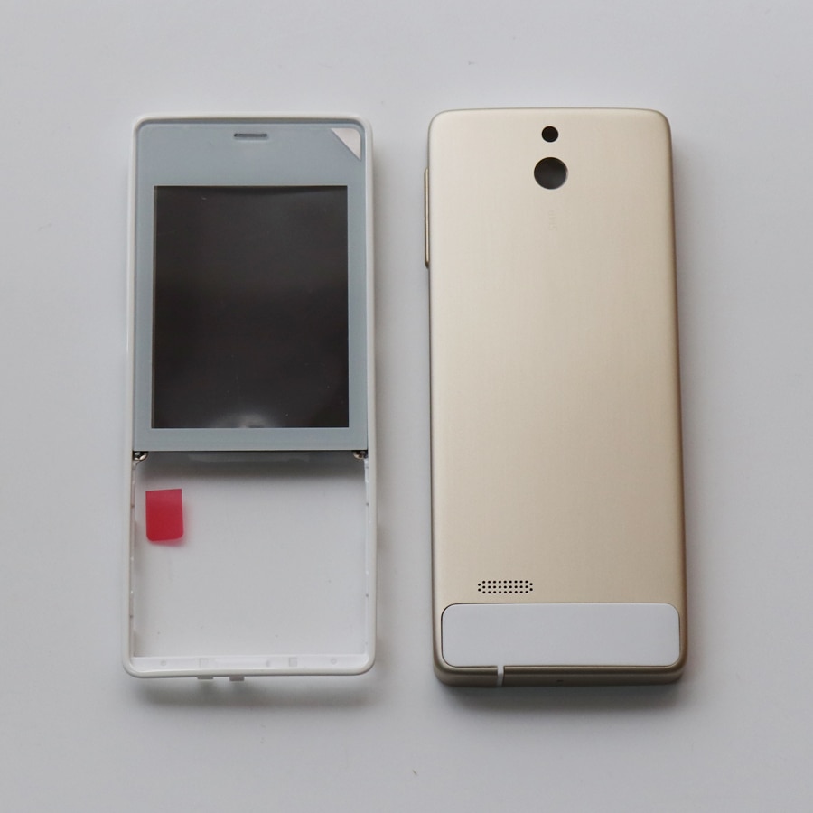 Originele Volledige Set Voor Nokia 515 RM-952 Behuizing Voor Midden Frame Met Out Glas + Battery Cover Case Met volume Knop