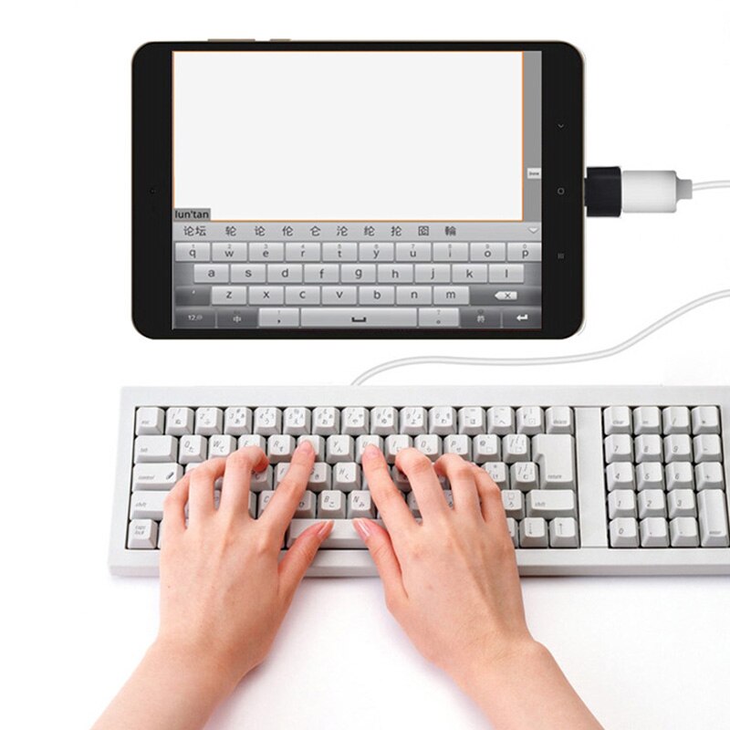 Mini Otg Type C Naar Usb Adapter Universele Adaptador Usb Converter Voor Macbook Gegevensoverdracht Aansluiten Externe Apparaat
