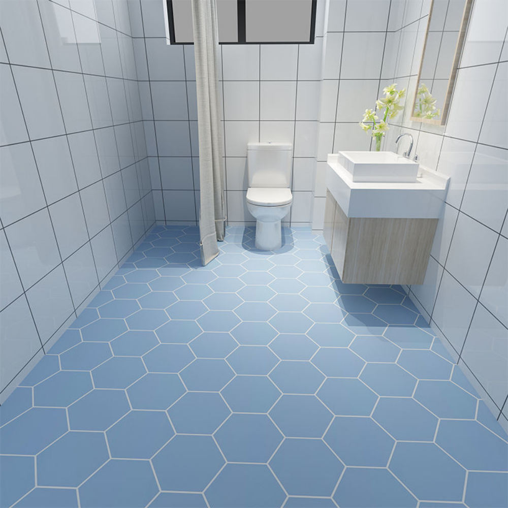 Autocollants de Carreaux de Sol Imperméables, Auto-Adhésifs, Épais, en Bois Mars, pour Mur, Sol, Chambre, Résistant à l'Usure, Décoration de Maison, Cuisine, HO