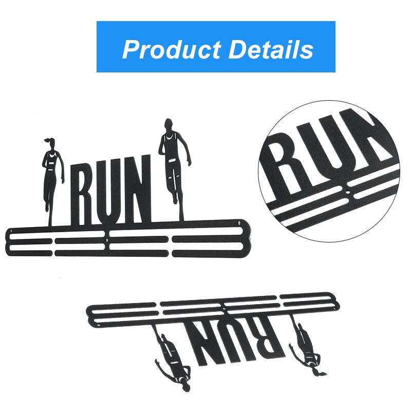 12 Style Medal Hanger Medal Holder Display Rack Stainless Steel Holder Running Swimming Gymnastics Dancing Sport Medals
