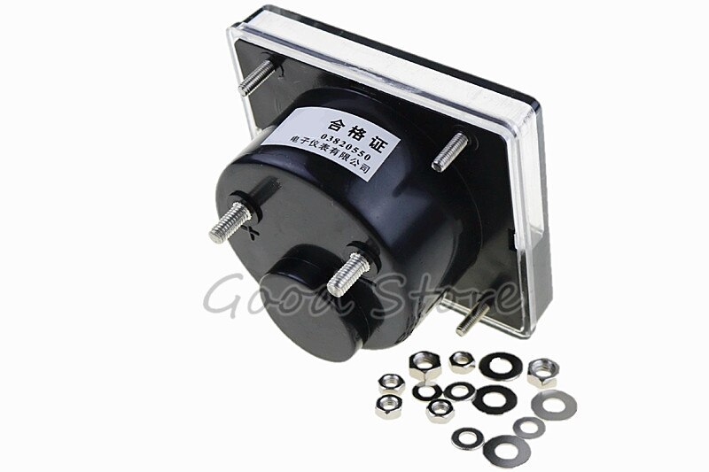 1PCS DC DH-670/CQ-670 100A 150A 200A 300A 400A 500A 600A Analog Panel Meter Ammeter Gauge