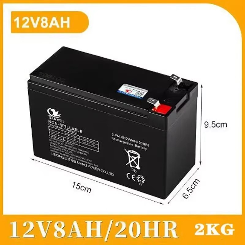 Replacement Batteries for Children's Electric Vehicles - 6V & 12V Options (5Ah, 7Ah, 8Ah, 10Ah, 12Ah): green