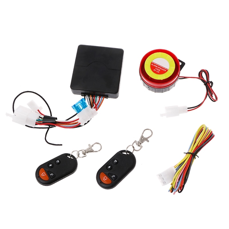 Motorrad Fahrrad Sicherheit Alarm System Wegfahrsperre Fernbedienung Motor Anfang Auto Zubehör