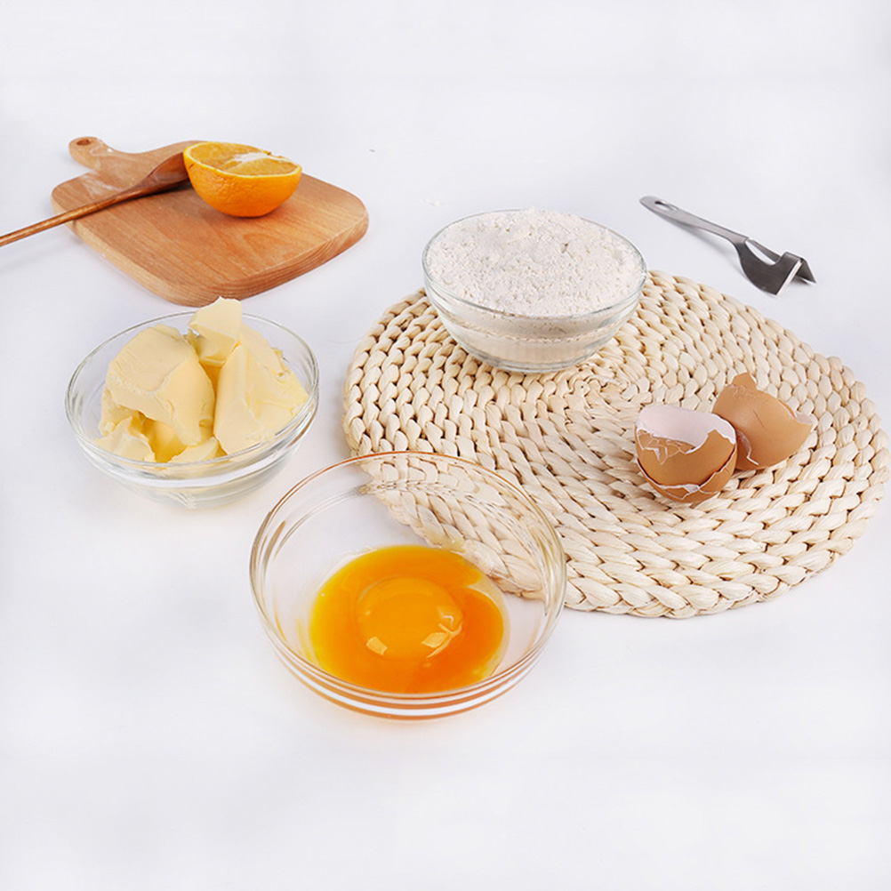 Kitchen Glass Prep Bowls Mixing Serving Salad Bowl Baking Container 10cm