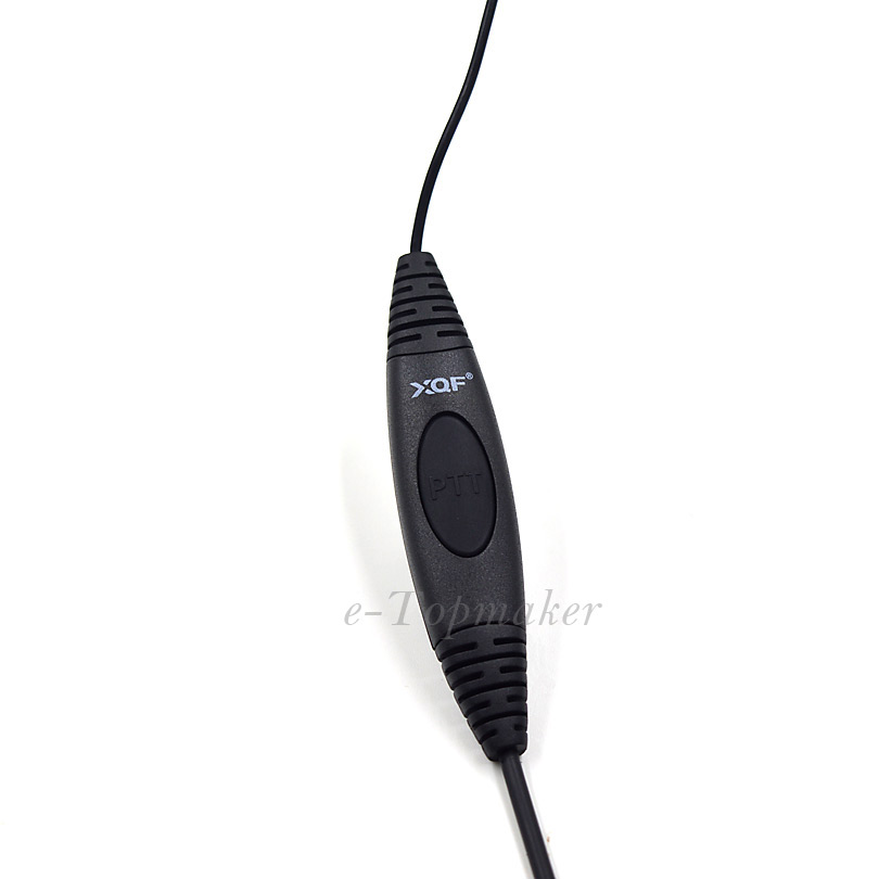 XQF 1 Spille clip Orecchio Auricolare cuffia Microfono PTT per Motorola Talkabout Radio TLKR T80 T5410 T5720 XTR446 Walkie talkie accessori