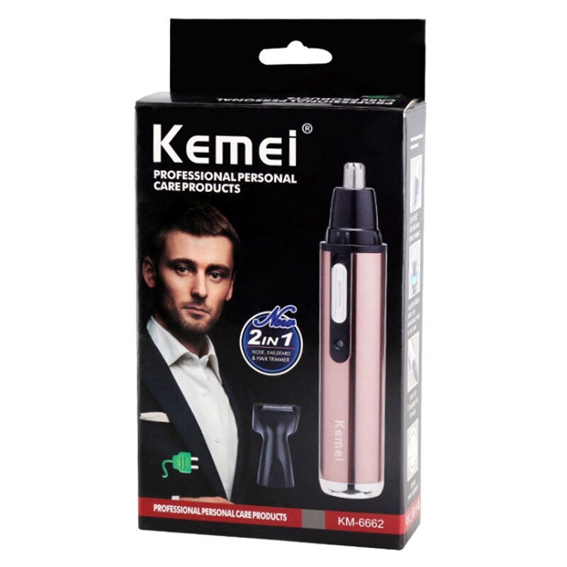 4in1 rechargeable nose trimmer beard trimer for men ear eyebrow nose hair trimmer for nose and ear
