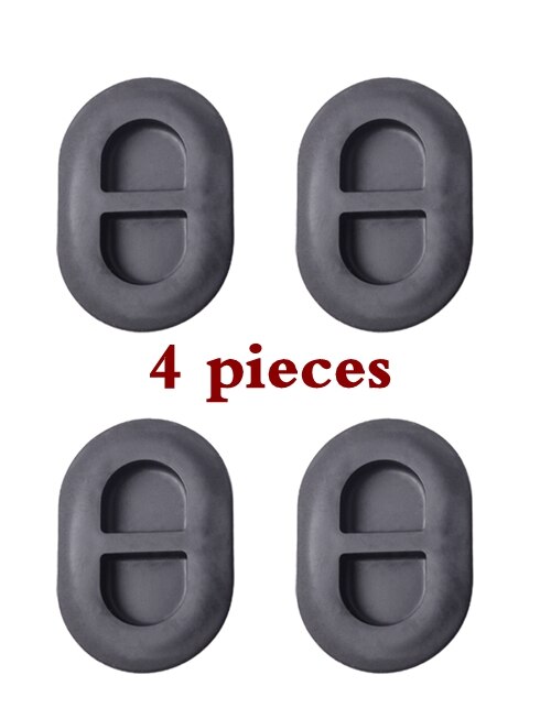 Musta pohjalevyn tyhjennystulppa takalattian rungon tulppa pieni kumitulppa jeep wranglerille jk jl ulkotarvikkeet: 4 kpl