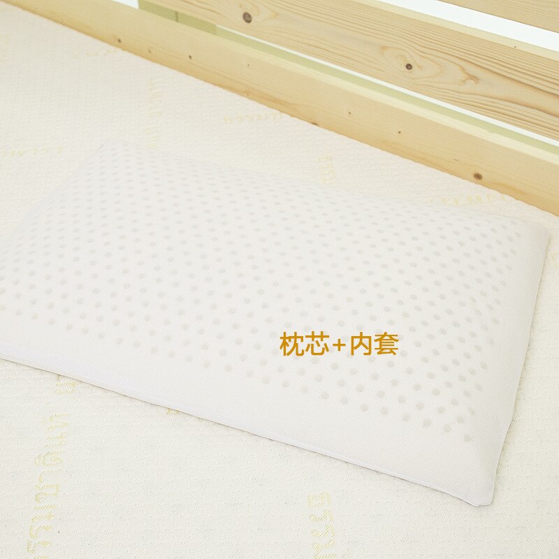 Latex Pillow Massage Pillows for Sleep Orthopedic Pillow Kussens Oreiller Almohada Cervical Poduszkap Memory Pillow: Inner Pillowcase