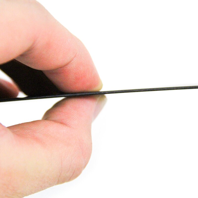 YINOW nueva hoja de arco de fibra de vidrio 1,2*39*1700mm material para arco laminado resina epoxi negra y lámina de fibra de vidrio