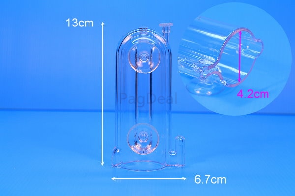 Ista acuario CO2 difusor para DIY levadura botellas desechables co2 cartucho tanque de peces en la planta de pulverizador de dióxido de carbono del Reactor