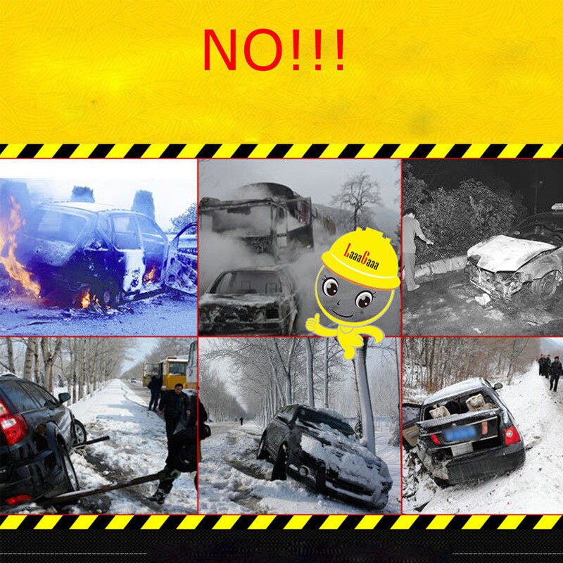1pc universal bildæk anti-skrid blok køretøj nødsituation sne kæde rem værktøj