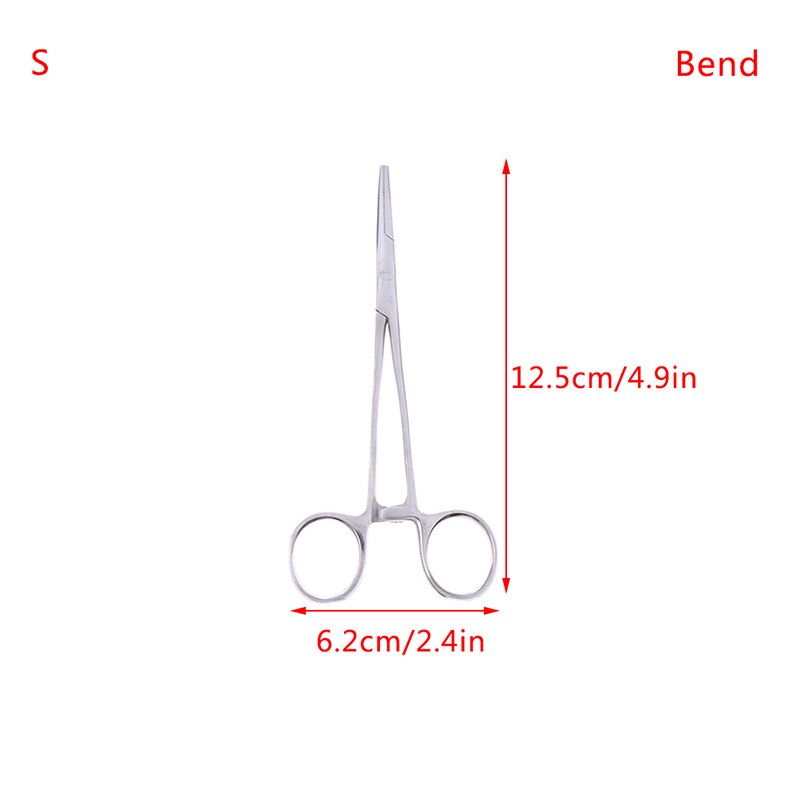Pinzas hemostáticas de acero inoxidable, kit de herramientas quirúrgicas, pinzas de bloqueo hemostático, pinzas de pesca, 1 ud.: BDS