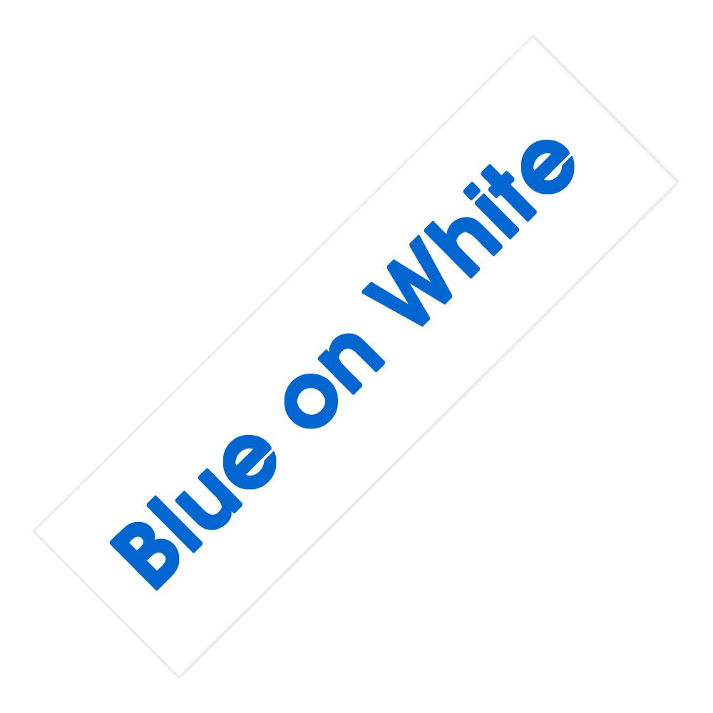 9mm/12mm Tape For Brother MK-131 MK-231 MK-431 MK-531 MK-631 MK-731 MK-121 MK-221 Label Tape For Brother P touch Label Maker: Blue on White / 12mm