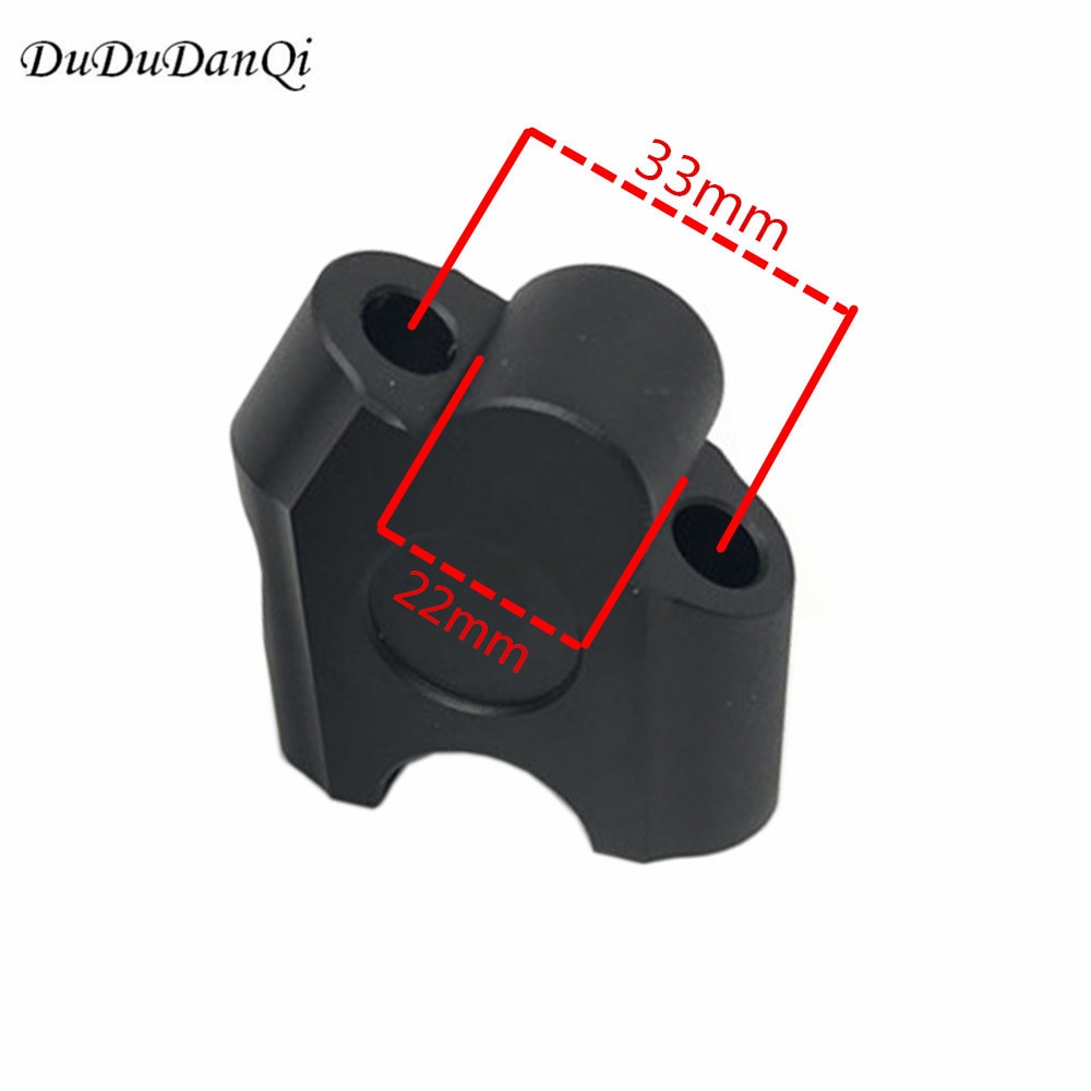 Geanodiseerd 2 Inch Draaibare Motorfiets Stuur Riser Voor 7/8 "22Mm Vet Stuur Klem Universele