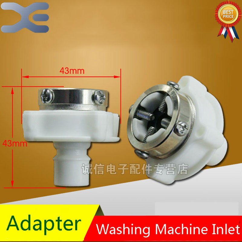 1Pcs Automatic Washing Machine Water Inlet Adapter Washing Machine Faucet Original Washing Machine Spares