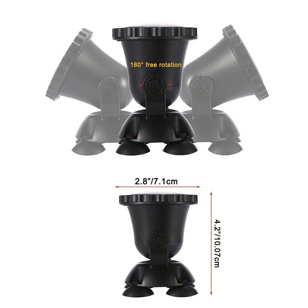 Wakyme Zwembad Licht Waterdichte Rgb Onderwater Lamp Led Spot Licht Afstandsbediening Aquarium Spotlight Tuin Landschap Lamp