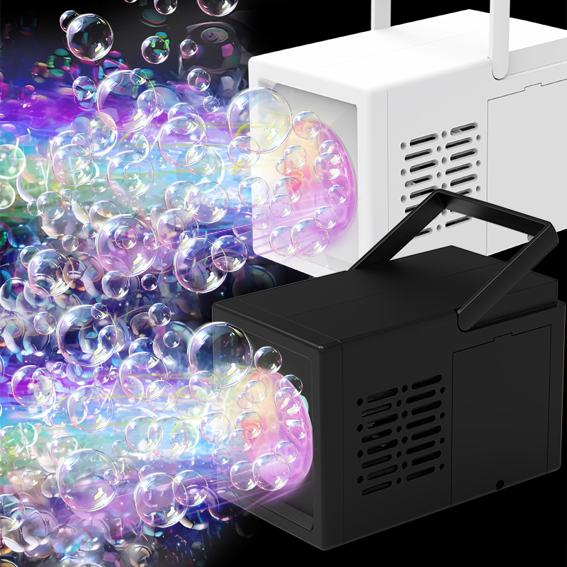 Elektrische seifenblasenmaschine, vollautomatisch, seifenblasenmaschine für bühnenveranstaltungen wie hochzeiten, geburtstage und bankette