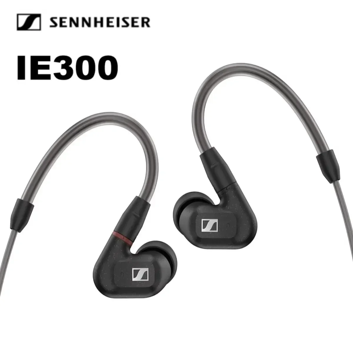 Neue 100 % Original SENNHEISER IE 300 In-Ear Audiophile Kopfhörer Kabelgebundene Kopfhörer HIFI Headset Sport Ohrhörer Abnehmbares Kabel