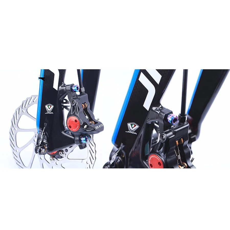 M6x18mm Mountain Road Bicycle Stem Bolt Disc Brake Screws With Concave Gasket Cycling Titanium Alloy Parts