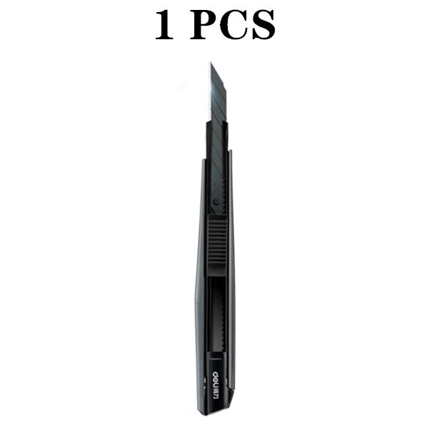 1 kpl  / 2 kpl deli 2037s kannettava tapettiveitsi art leikkurin poisto pikaveitsi paperitavarat paperileikkuri tapettiveitsi: 1 kpl