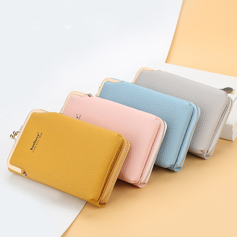 Dames PU Leer Schoudertas - Multifunctionele Crossbody Portemonnee met Rits & Hasp