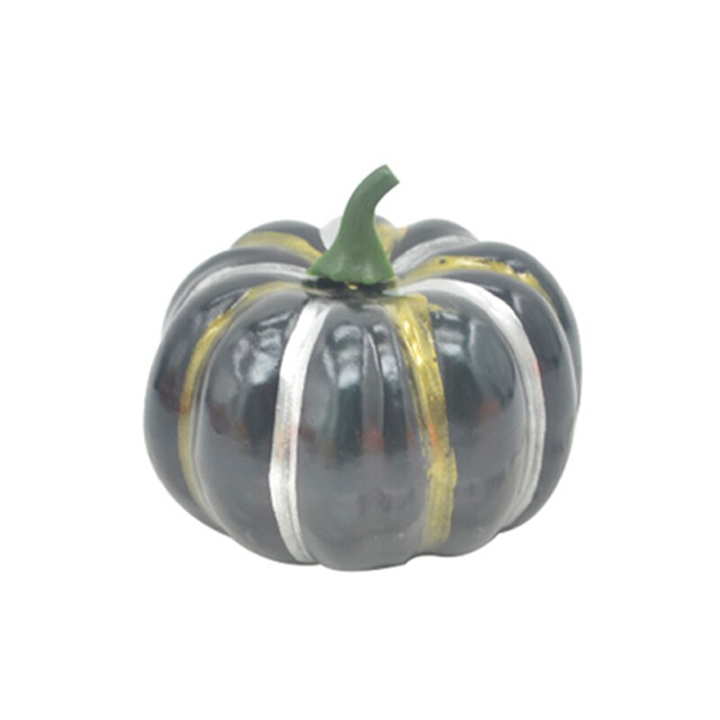 1pcs Mini Simulation Pumpkin Model Table Display Halloween Artificial Vegetable DIY Craft Home Birthday Party Wedding Decoration