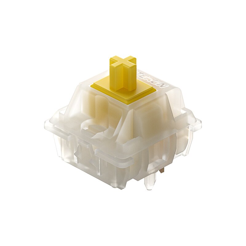 gateron yellow Pro switch 5pin mechanical keyboard switch 50gf