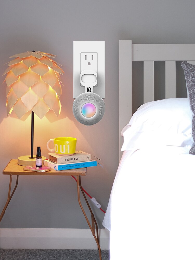 Soporte de montaje en pared para minialtavoz inteligente HomePod, soporte de pared para el hogar, solo para UE y Reino Unido