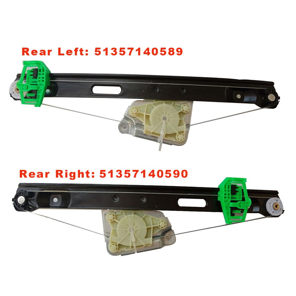 51357140589 51357140590 Rear Left/Right Power Window Regulator For BMW 3 Series E90 E91 323i 325i 325xi 328i xDrive 330xi Sedan