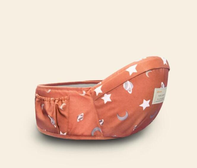 Sept 70-120cm Waist Belt Baby Carrier Waist Stool Walkers Baby Sling Hold Waist Belt Backpack Hipseat Kids Infant Hip Seat: orange stars
