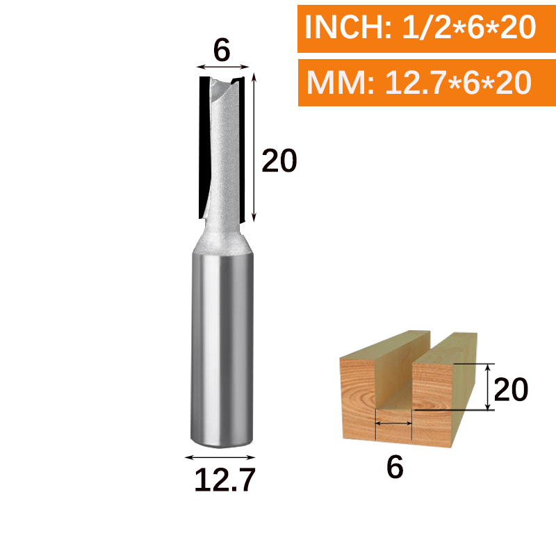 Vsharp PCD prosty frez diamentowy dwustronny prosty frez robić płyty melaminowej HPL płyta krzemianowo-wapniowa MDF: 36MM