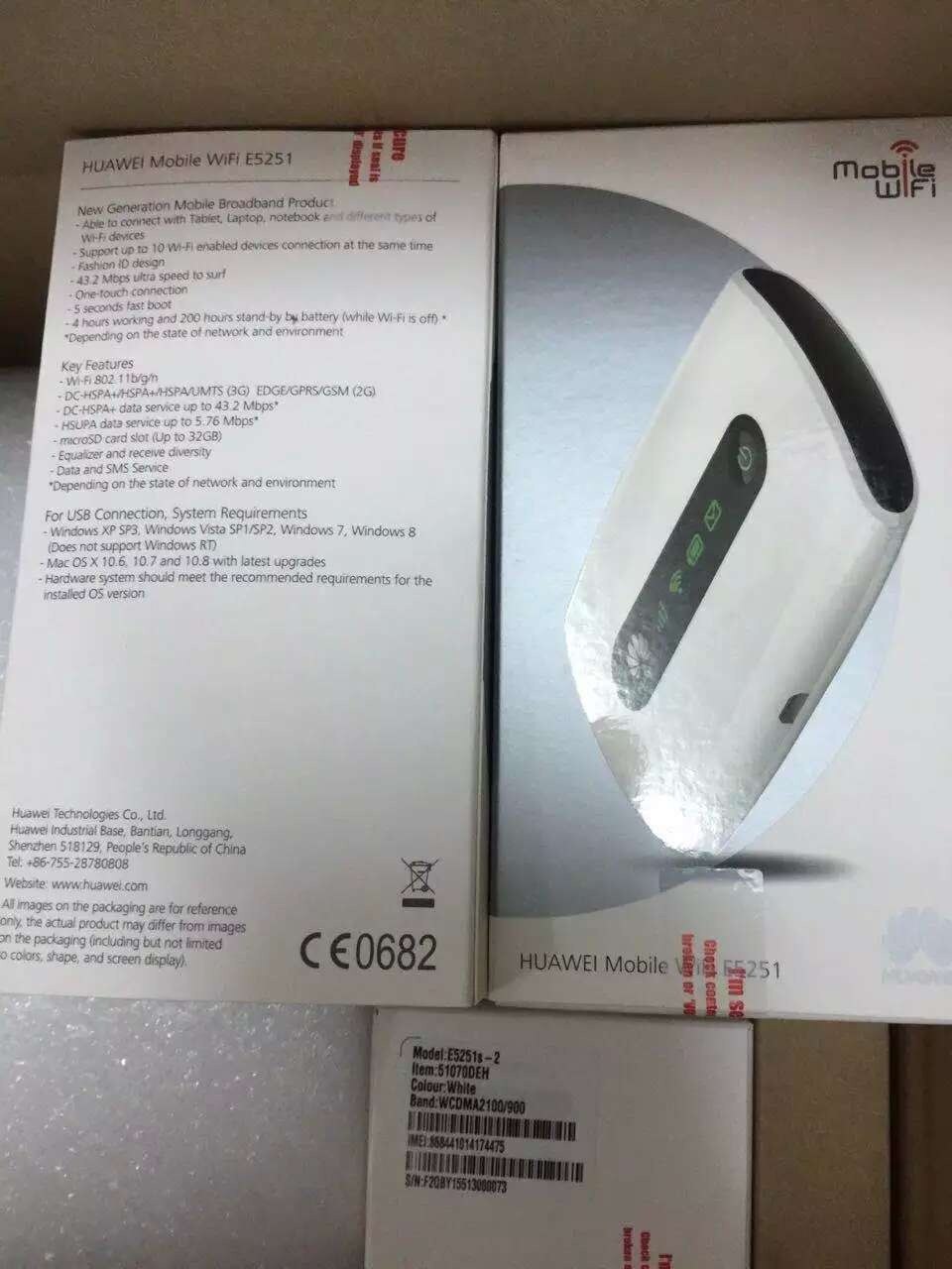 Huawei E5251 Unlocked Global Mobiele Hotspot 3G Draadloze Router Modem 42.2 Mbps