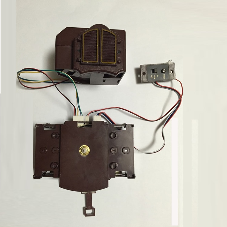 Reloj de cuco con movimiento de cuarzo, Reloj de cuco con Control de luz, hora, caja de pájaro, Mecanismo electrónico, accesorios de Reloj de pared