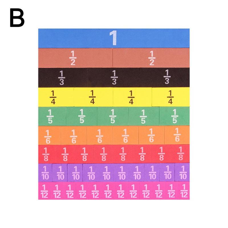 Elementary School Mathematics Fraction Problem Demonstrator Subtraction Teaching Demonstrator Aids Fraction Circular Additi M8C8: B