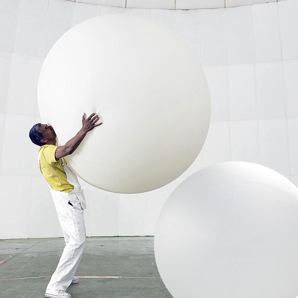 Palloncino in lattice gigante da 72 pollici colore bianco trasparente colore nero festa di compleanno decorazione di nozze palloncino ad elio