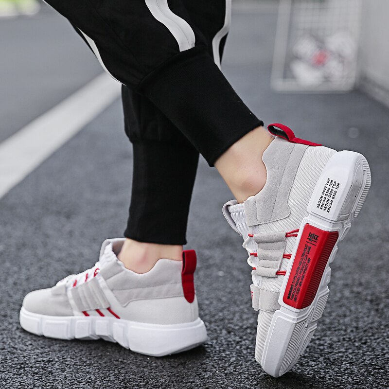 7 farver løbesko mænd blandede farver sneakers mand patchwork sportssko ungdom klassisk trend jogging fodtøj zapatillas