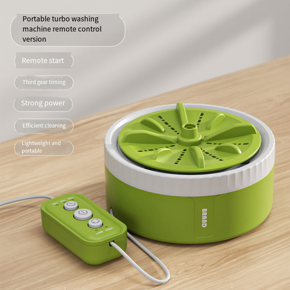 Mini Washing Machine Portable USB Rotating Turbo Fruit Ultrasonic Dishwasher For Clothes Home Kitchen Travel Remote Control미니세탁기: PURPLE
