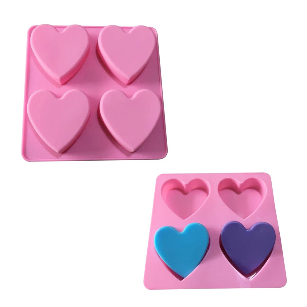 DIY Flower Silicone Soap Mold Massage Bar Soap making Tool With Single-hole Moulds