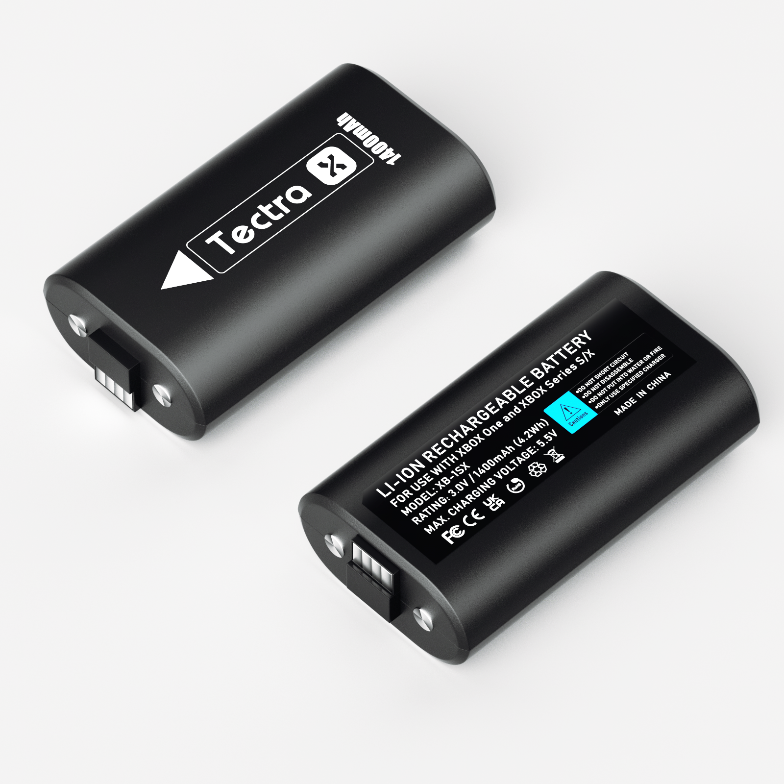 Batteria ricaricabile per gamepad agli ioni di litio per Xbox Series X | S, controller wireless Xbox One/Xbox One S/Xbox One X/Xbox One Elite: Arancione