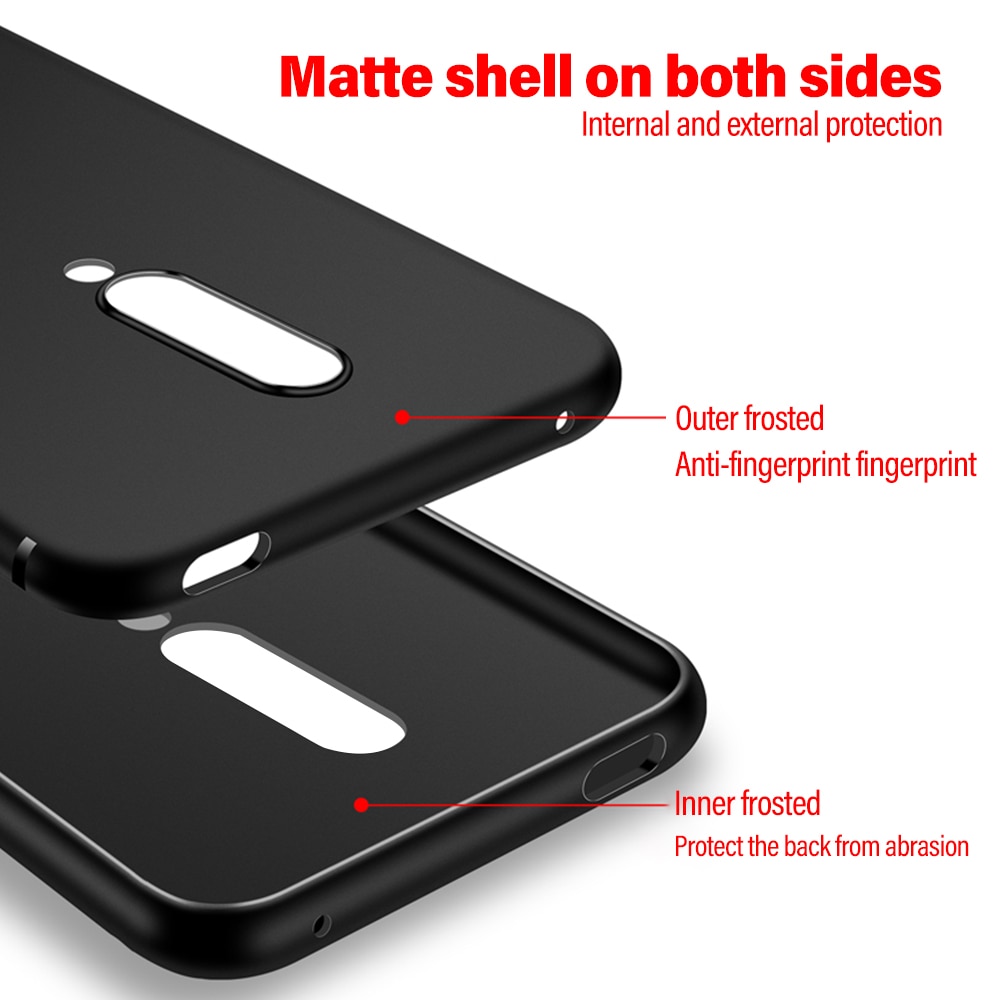 Soft Silicone Protective Back Cover Cases for Oneplus Nord For One plus nord 8 7 7T Pro 6 6T 5 5T Phone Case Black Matte Coque