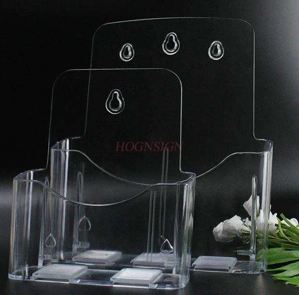 A4 Directory Single-Layer Transparant Folder Informatie Plank Desktop Kleurenpagina Display Box Bestand Krant