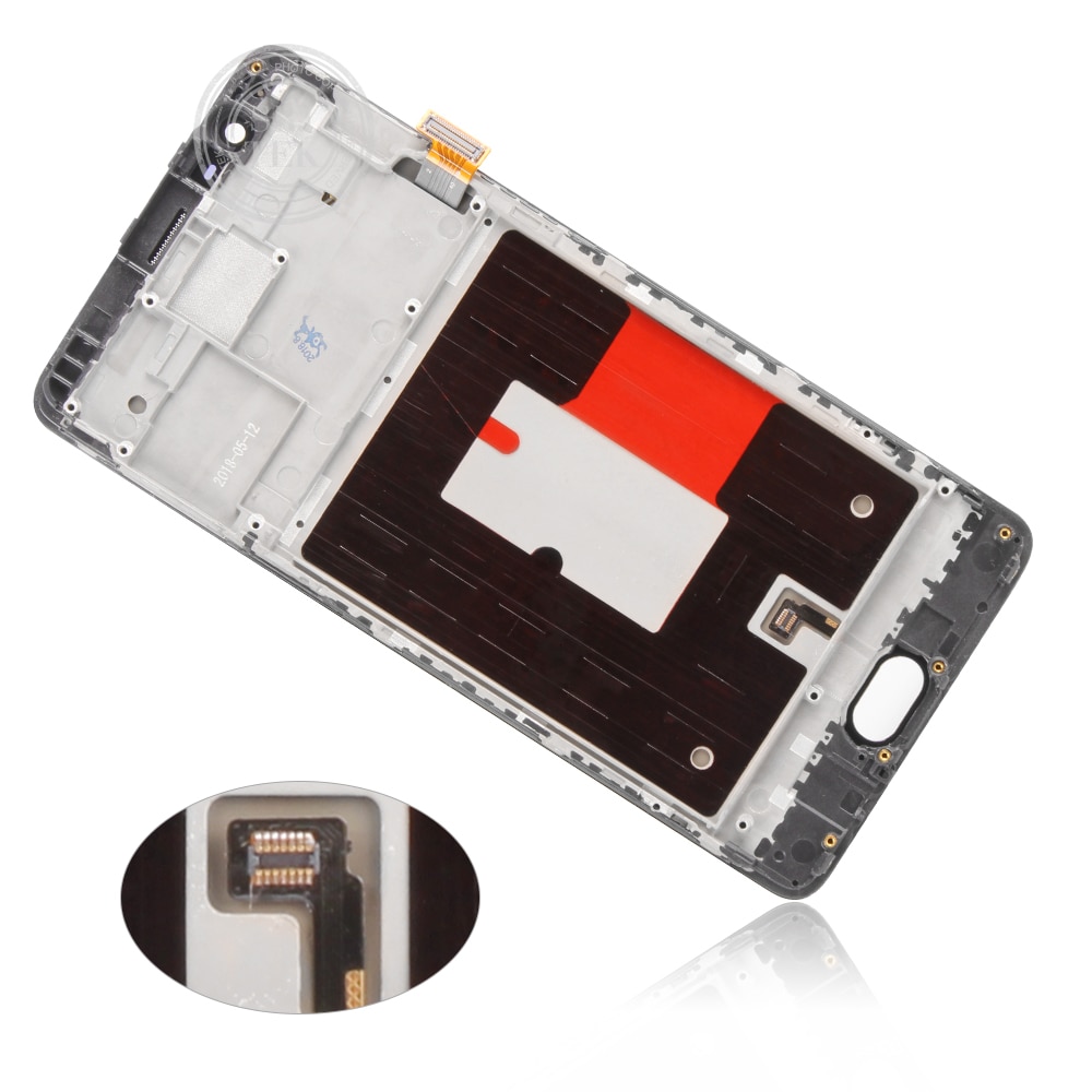 AMOLED Display Replacement for Oneplus 3T - 5.5" Touchscreen with Frame LCD