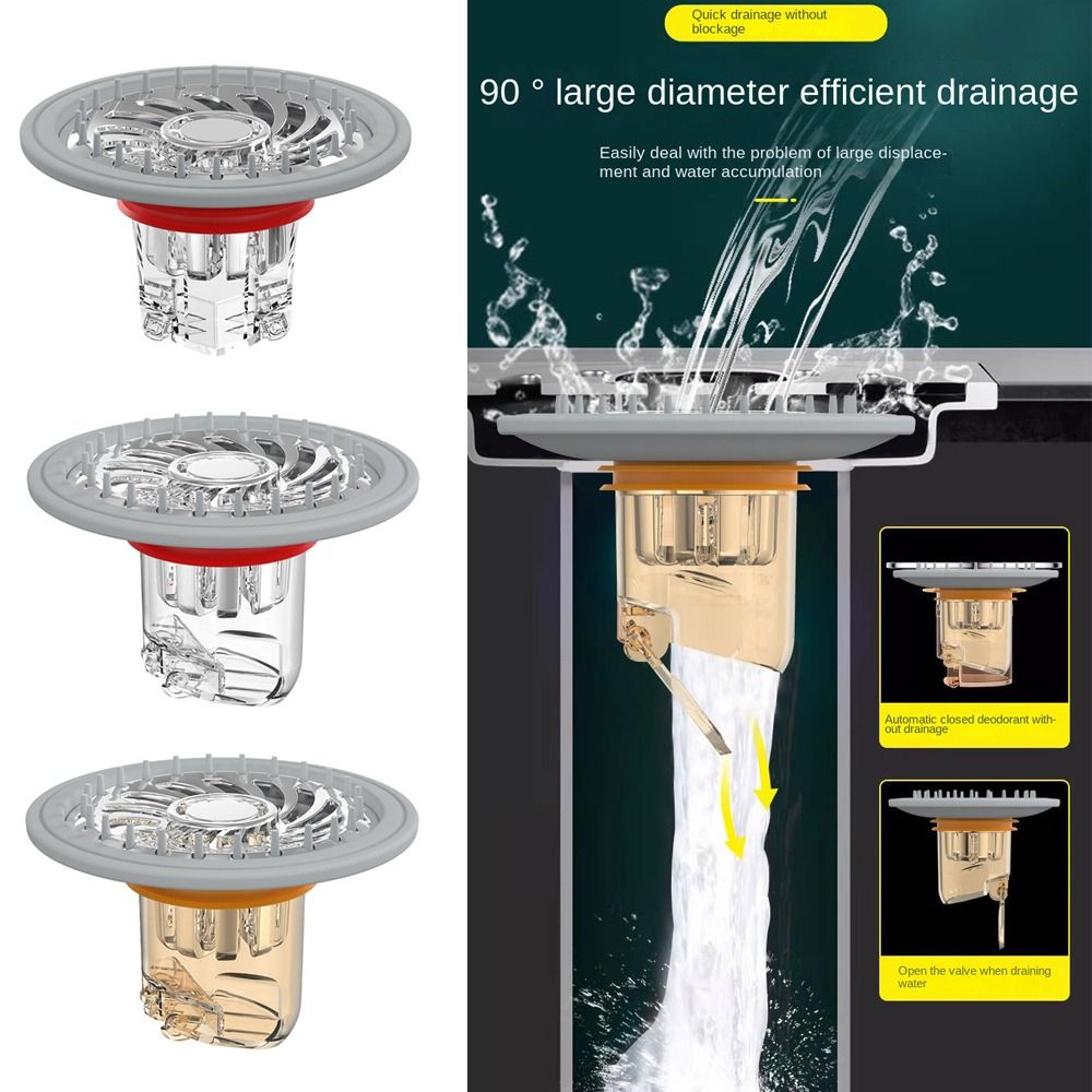 drenaje de suelo , tapón colador de alcantarillado extraíble antiolor, colador de prevención de insectos, filtro de drenaje para lavabo