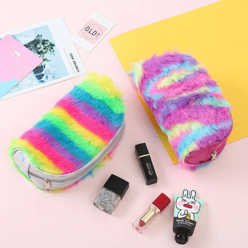 Sminke oppbevaringspose kvinner damer sminkepose reisesett sminke oppbevaring